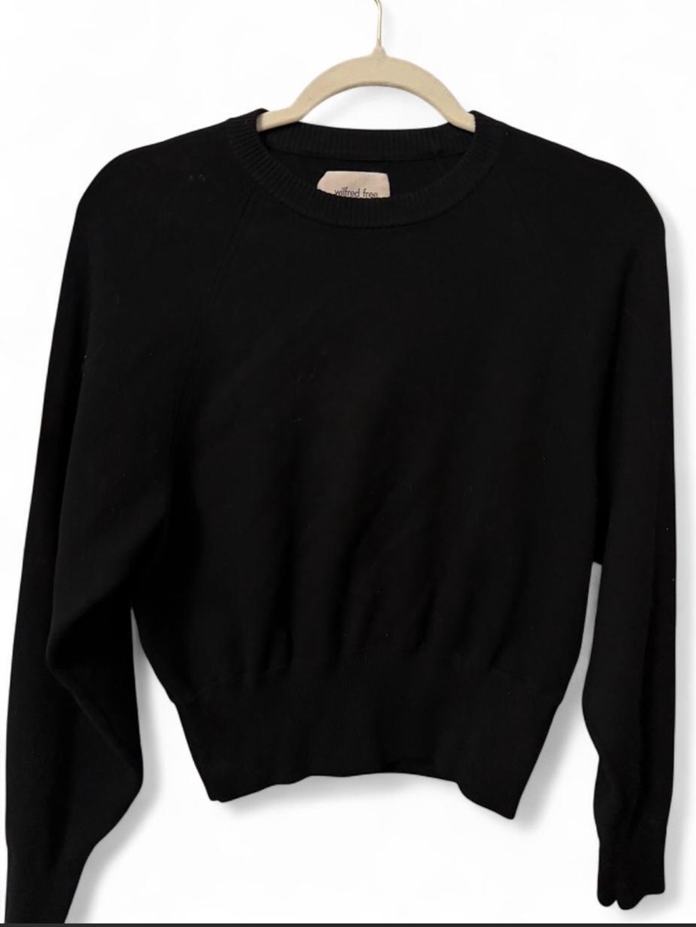 Wilfred Black Crewneck Sweater